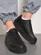 Кросівки чорного кольору на шнурівці | 6828247 | фото 2