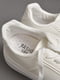Кросівки білого кольору на шнурівці | 6828248 | фото 4