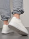 Кросівки білого кольору на шнурівці | 6828253 | фото 3