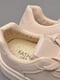 Кросівки бежевого кольору на шнурівці  | 6828256 | фото 4