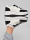 Кросівки чорно-білого кольору на шнурівці  | 6828262