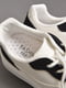 Кросівки чорно-білого кольору на шнурівці  | 6828262 | фото 4