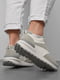 Кросівки біло-сірого кольору на шнурівці  | 6828277 | фото 3