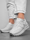 Кросівки білого кольору на шнурівці  | 6828278 | фото 2