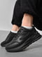 Кросівки чорного кольору на шнурівці | 6828297 | фото 2
