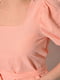 Блуза з коротким рукавом рожевого кольору | 6828444 | фото 4