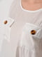 Блуза з коротким рукавом білого кольору | 6828453 | фото 4