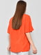 Блуза з коротким рукавом помаранчевого кольору  | 6828463 | фото 3