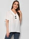 Блуза з коротким рукавом білого кольору | 6828465 | фото 2