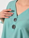 Блуза з коротким рукавом м'ятного кольору | 6828466 | фото 4
