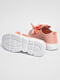 Кросівки текстильні рожевого кольору | 6828550 | фото 4
