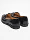 Туфлі на шнурівці чорного кольору  | 6828609 | фото 3
