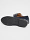 Туфлі на шнурівці темно-синього кольору | 6828611 | фото 4