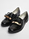 Туфлі з бантиком чорного кольору | 6828614 | фото 2