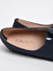 Туфлі на шнурівці темно-синього кольору | 6828624 | фото 5