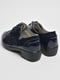 Туфлі на шнурівці темно-синього кольору  | 6828640 | фото 3