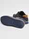 Туфлі дитячі на шнурівці темно-синього кольору  | 6828643 | фото 4