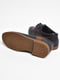 Туфлі дитячі на шнурівці темно-синього кольору  | 6828646 | фото 4