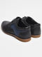 Туфлі підліткові на шнурівці чорного кольору  | 6828658 | фото 3