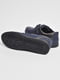 Туфлі підліткові на шнурівці темно-синього кольору | 6828663 | фото 4