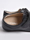 Туфлі дитячі на шнурівці коричневого кольору | 6828680 | фото 5