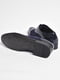Туфлі підліткові на шнурівці темно-синього кольору  | 6828700 | фото 4