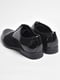 Туфлі підліткові на шнурівці чорного кольору  | 6828701 | фото 3