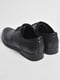 Туфлі підліткові на шнурівці чорного кольору | 6828702 | фото 3