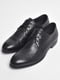 Туфлі з шнурівкою чорного кольору  | 6828772 | фото 2