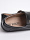 Туфлі з перфорацією чорного кольору | 6828773 | фото 5