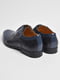 Туфлі чорного кольору із синіми вставками | 6828778 | фото 3