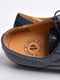 Туфлі чорного кольору із синіми вставками | 6828778 | фото 5