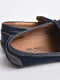 Туфлі замшеві темно-синього кольору | 6828780 | фото 5