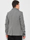 Однобортний сірий піджак з лацканами | 6828823 | фото 3