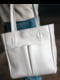 Шкіряна біла сумка-шопер з 2 ручками | 6829115 | фото 7