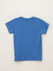 Синя футболка з принтом | 6738054 | фото 10