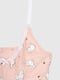Нічна сорочка для годуючих рожева з принтом | 6738200 | фото 10