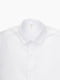Біла однотонна сорочка на гудзиках | 6750579 | фото 8