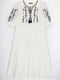 Сукня-вишиванка білого кольору  | 6750686 | фото 9
