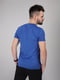 Фітнес футболка однотонна синя | 6754108 | фото 9