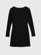 Чорна сукня-футляр з розрізом збоку | 6754230 | фото 8