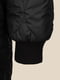 Чорна куртка з бічними кишенями | 6802882 | фото 9