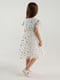 Сукня святкова біла в принт | 6802906 | фото 14
