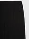 Чорні штани прямого фасону в рубчик | 6803016 | фото 13