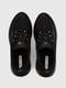 Чорні шкіряні кросівки на шнурівці | 6829239 | фото 8