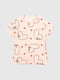 Піжама ніжно-рожева з принтом | 6829323 | фото 9