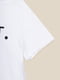 Біла бавовняна футболка з принтом | 6829328 | фото 6