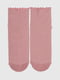 Шкарпетки з рбшиками рожеві | 6829343 | фото 3