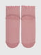 Шкарпетки з рбшиками рожеві | 6829343 | фото 4