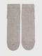 Шкарпетки сірі однотонні | 6829350 | фото 3